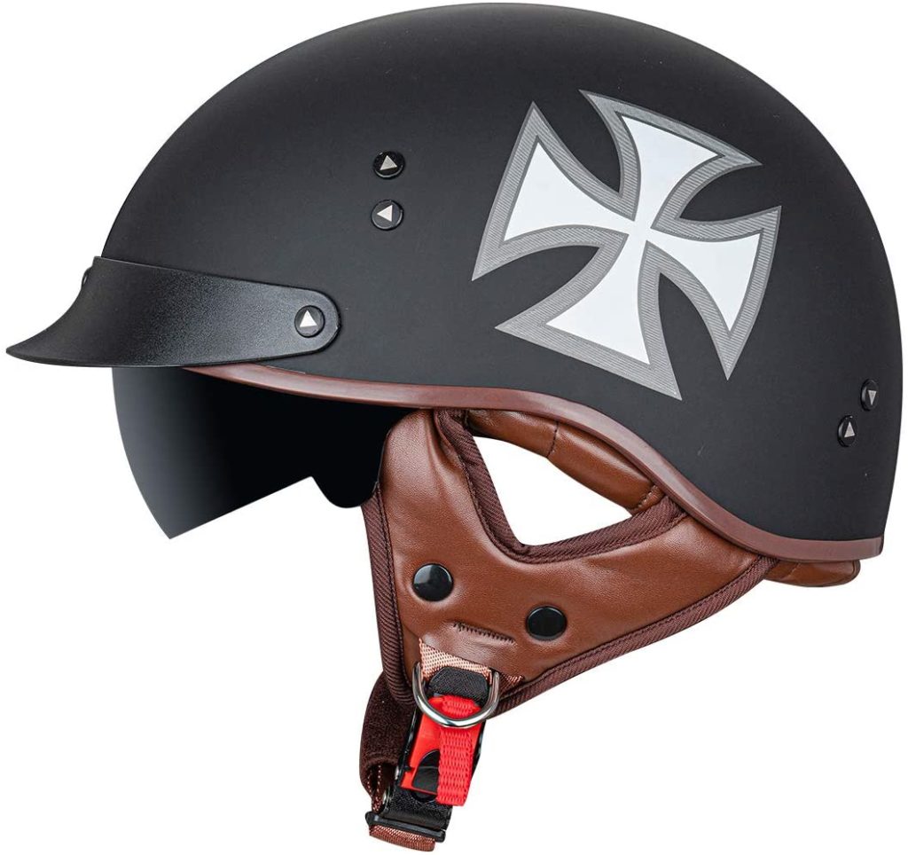 VCOROS-Motorcycle-Half-Helmet