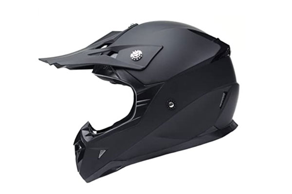 YEMA YM-915 Black Motocross ATV Helmet