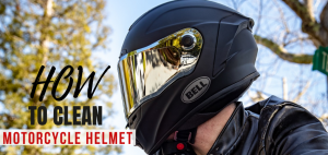 How to clean Motorcycle Helmet