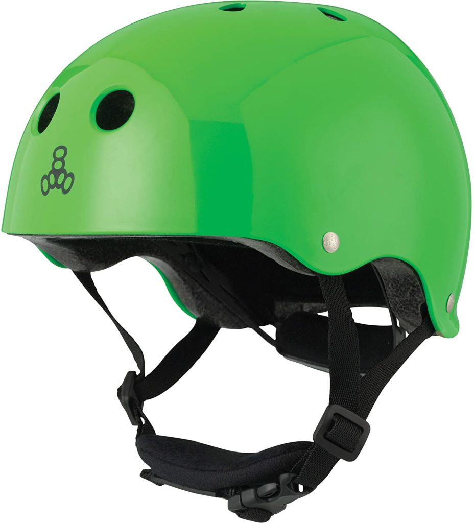 Triple-Eight-LIL-8-Dual-Certified-Sweatsaver-Kids-Skateboard-and-Bike-Helmet-with-Padded-Chin-Buckle