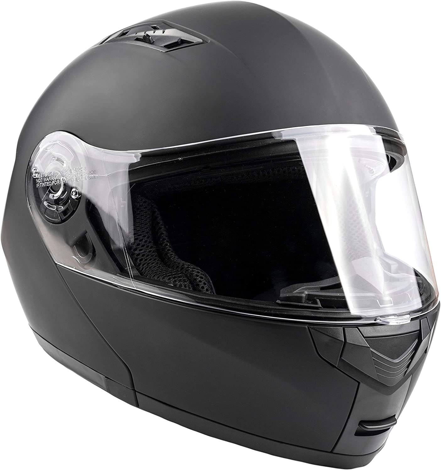 Typhoon TH158 Dual Visor Modular Full Face Snowmobile Helmet