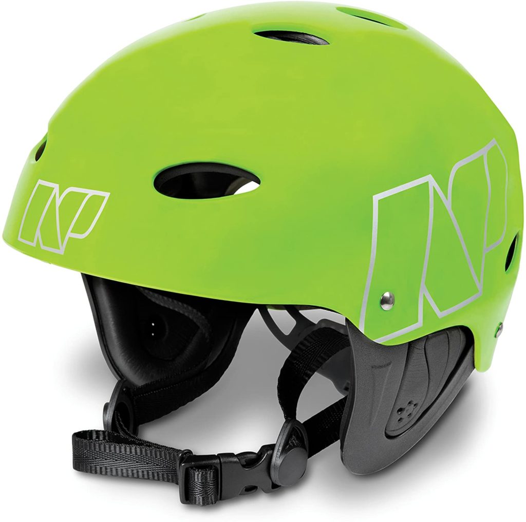 NP-Surf-Watersports-Helmet-Flouro-Green-Matt