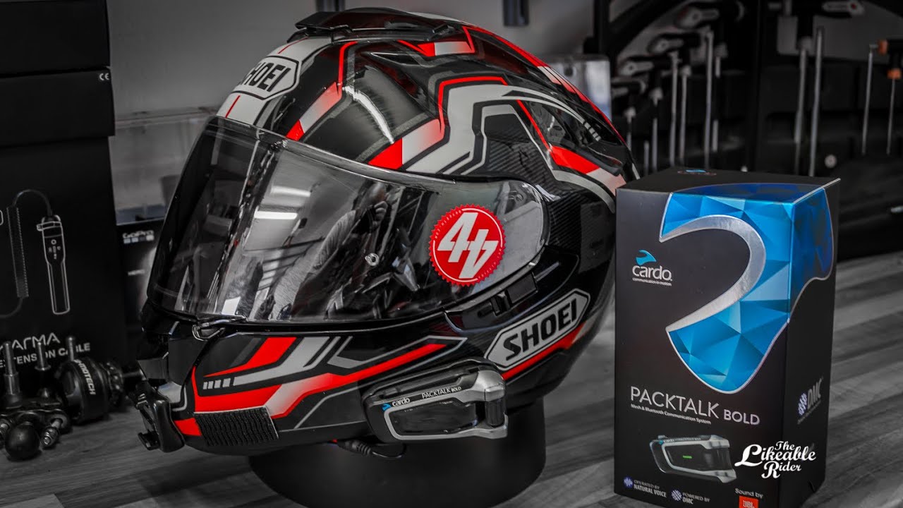 How to install cardo on helmet?