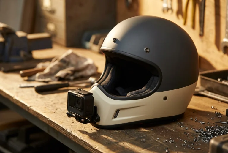 best helmet for motovlogging with chin mount camera