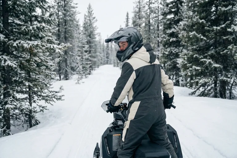 snowmobile communication system intercom mounted on helmet