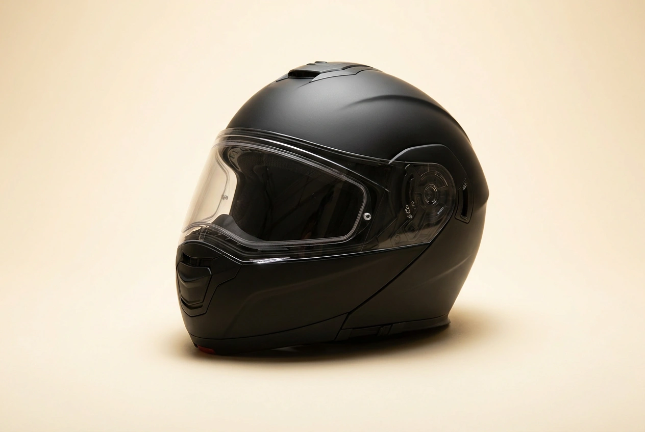 Modular snowmobile helmet